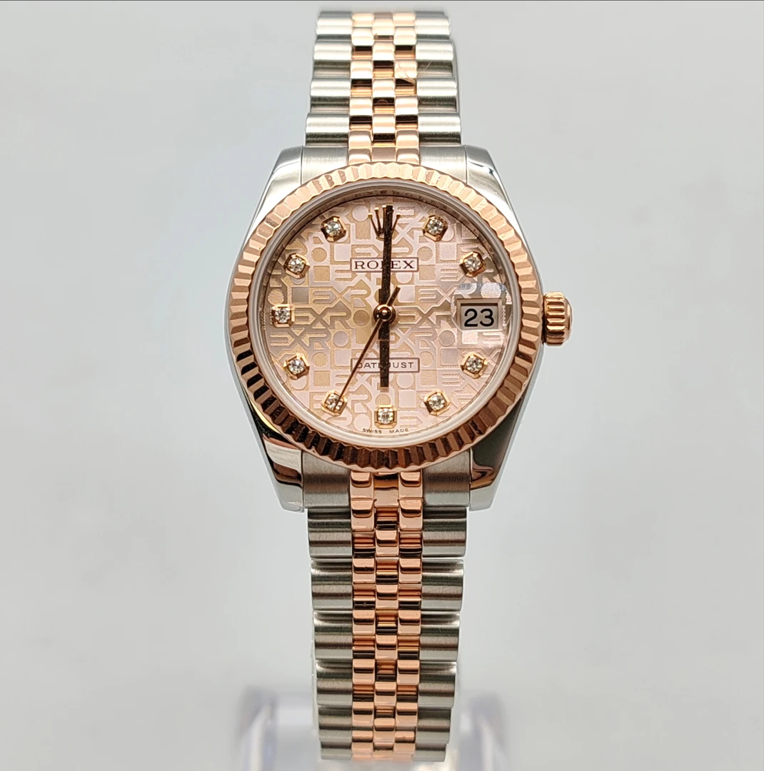 99新 Rolex/劳力士 小橘/178271/31表径/自动机械/原钻/单表