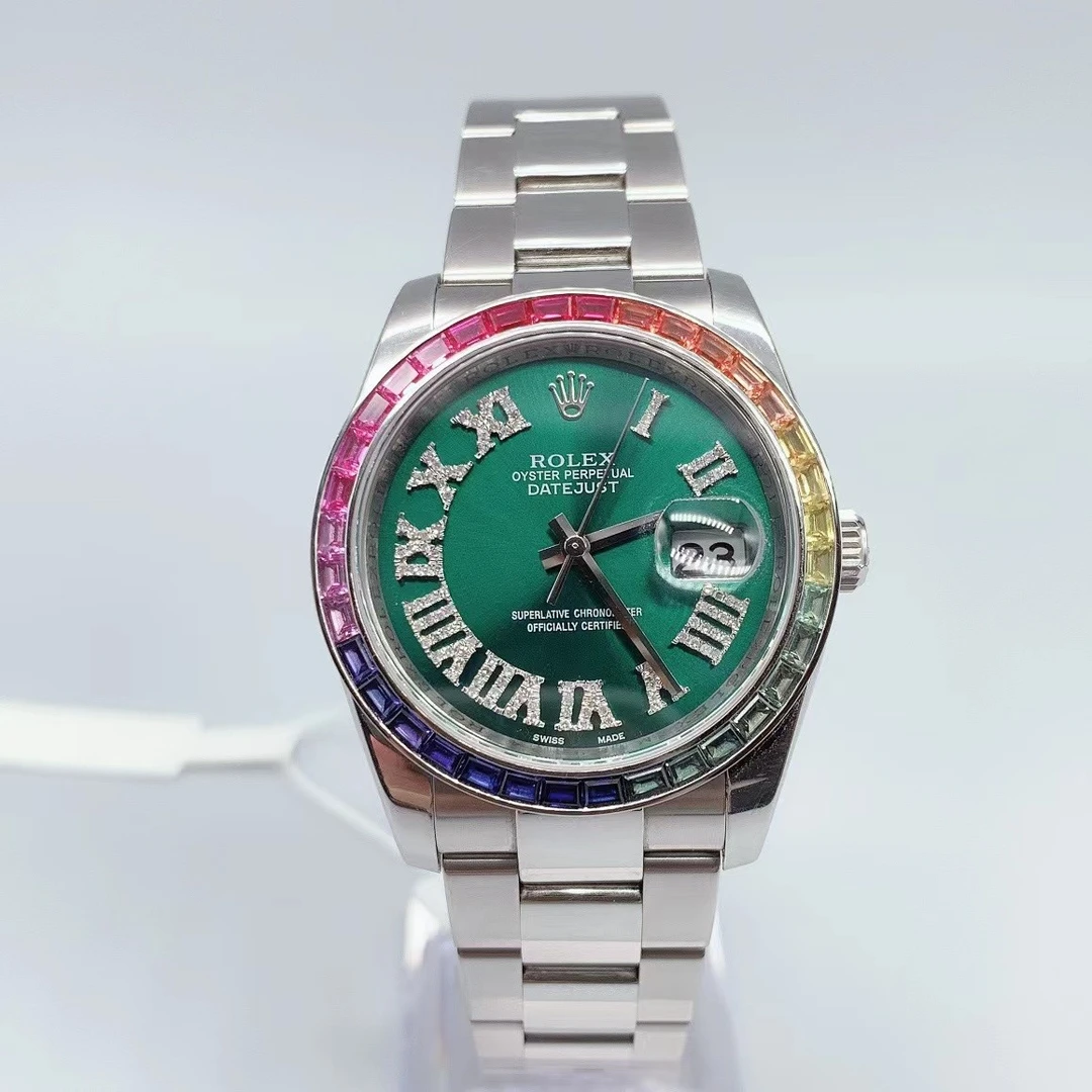 95新 Rolex/劳力士 小橘/蚝式恒动/36mm/后钻/自动机械/95新/单表