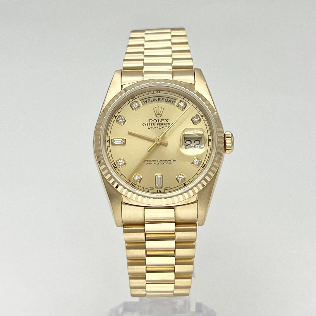 99新 Rolex/劳力士 小橘/18238/36mm/自动机械/单表/后钻/97新