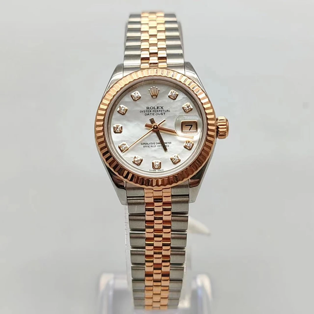 99新 Rolex/劳力士 小橘/279171/28mm/贝母/自动机械/17年全套
