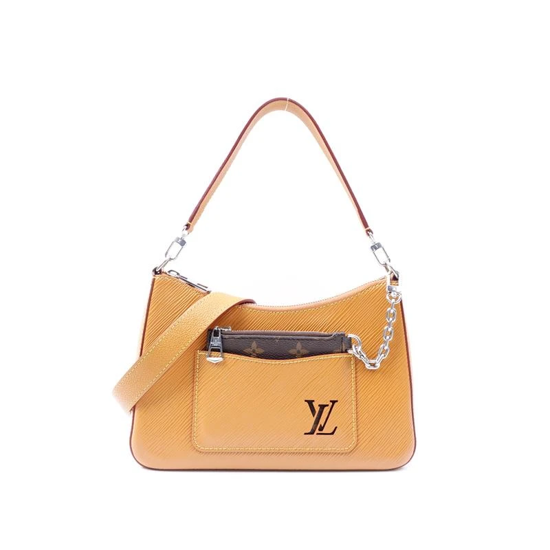 95新 LouisVuitton/路易威登 焦糖色EPI 单肩包/T_ZY0000369020