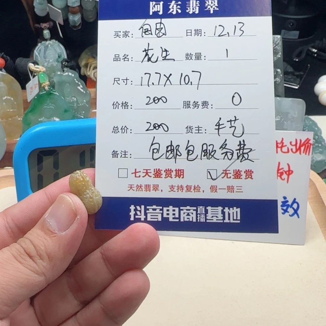 【闪购商品】翡翠挂件未镶嵌自****4