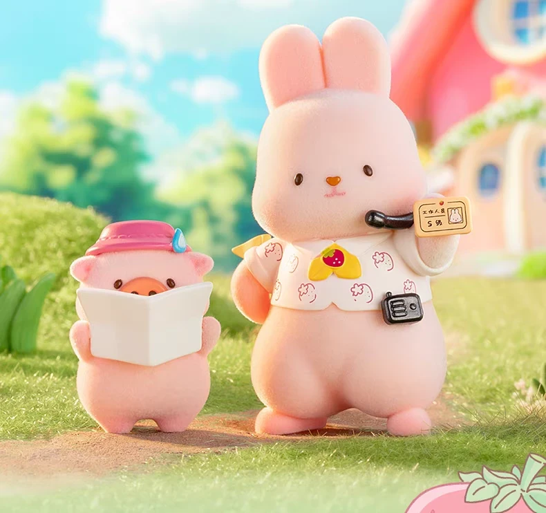 【财财拆盒】玩乐主义摸摸兔草莓镇系列盲盒