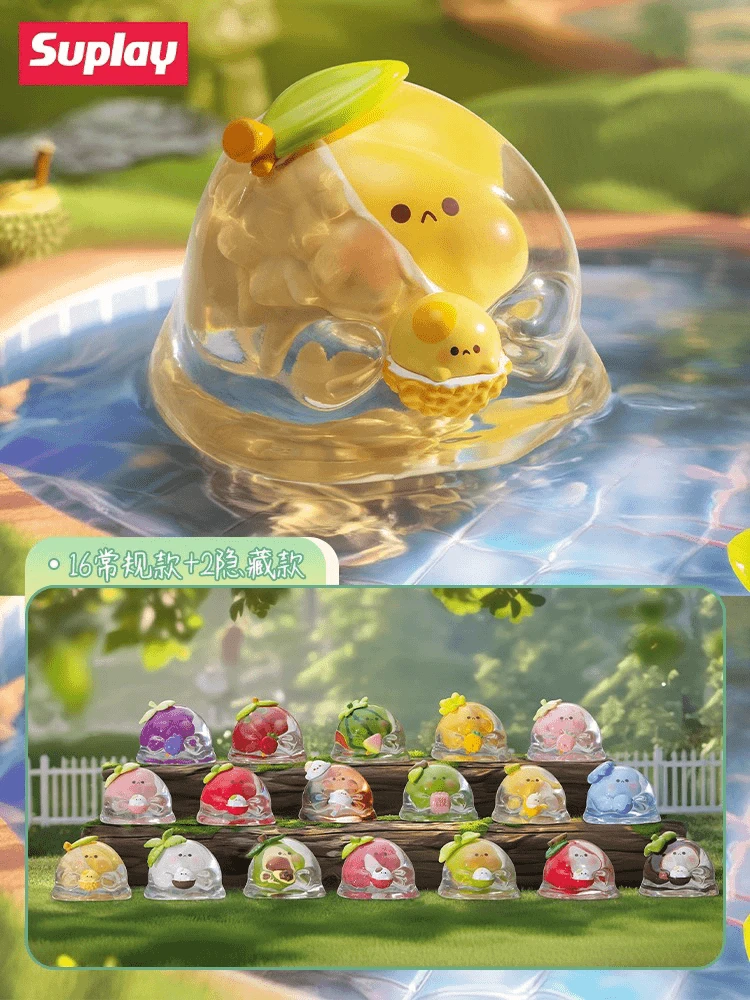 【财财拆盒】Suplay水波蛋果缤纷系列盲盒潮玩手办