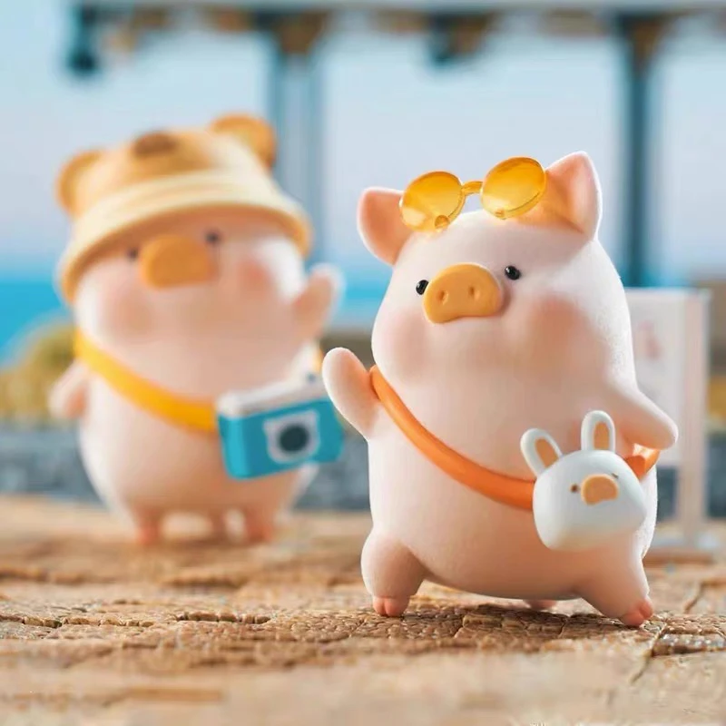 【财财拆盒】罐头猪LuLu 旅行系列盲盒盲袋潮玩