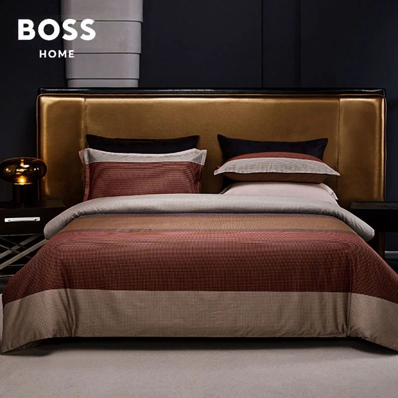 【交个朋友专属】BOSS春夏贡缎高级感长绒棉全棉四件套