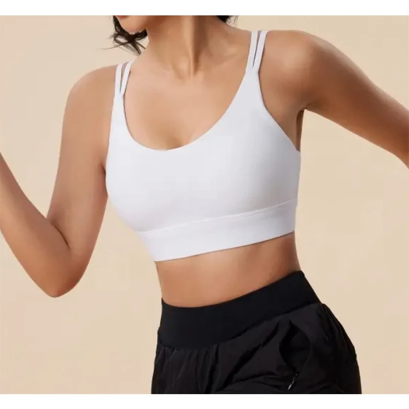 街舞潮牌爵士舞多色辣妹修身吊带瑜伽美式背心ol美背健身款【达人】