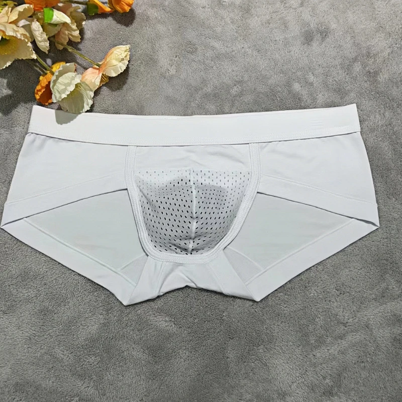 古枫晨2条装男士莫代尔棉运动舒适透气中腰弹力小平角内裤