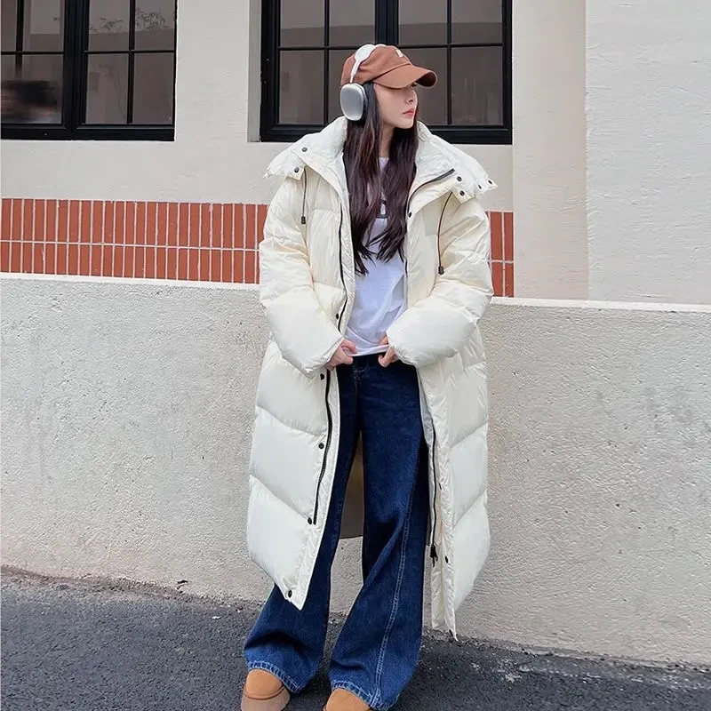新人专属2025新款网红长款羽羽服棉服