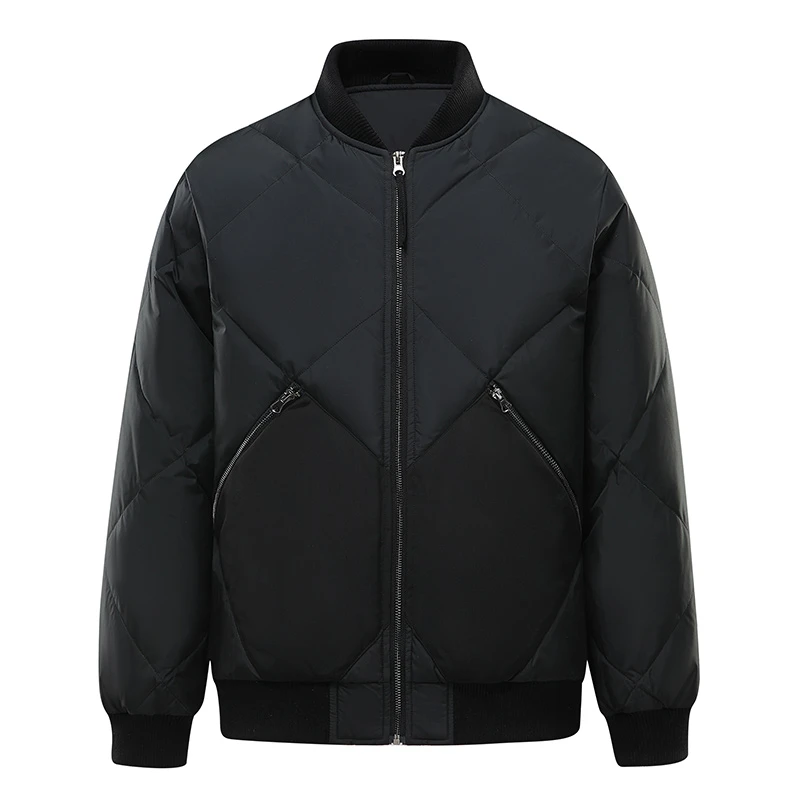 2024年男女情侣短款休闲夹克羽绒服