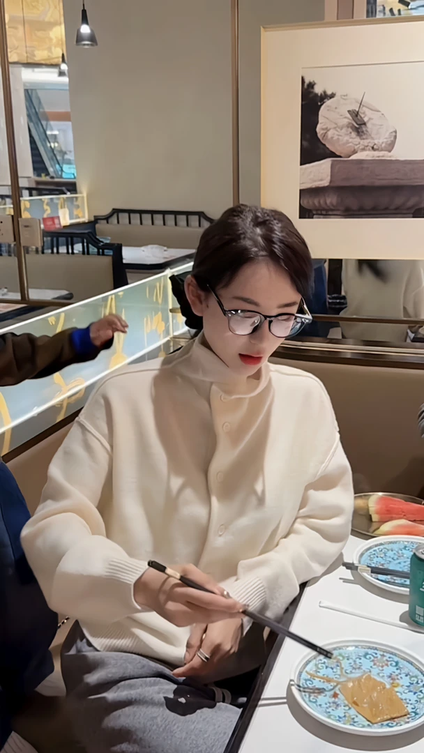 《甜沫》24new秋季爆款韩版时尚休闲纯色百搭立领羊毛针织开衫外套