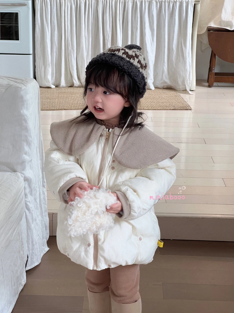 2024秋冬新款女童羽绒服韩版可爱鸭绒