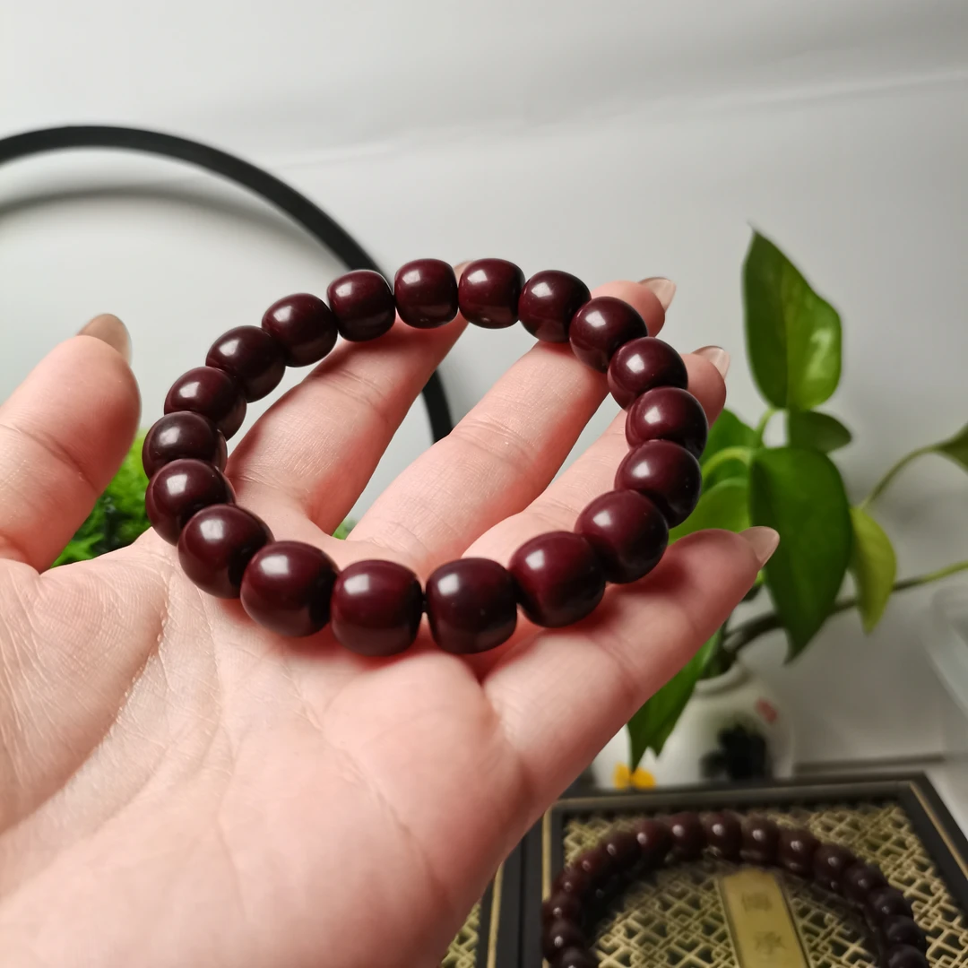 猴头玉化串老型尺寸，12手串