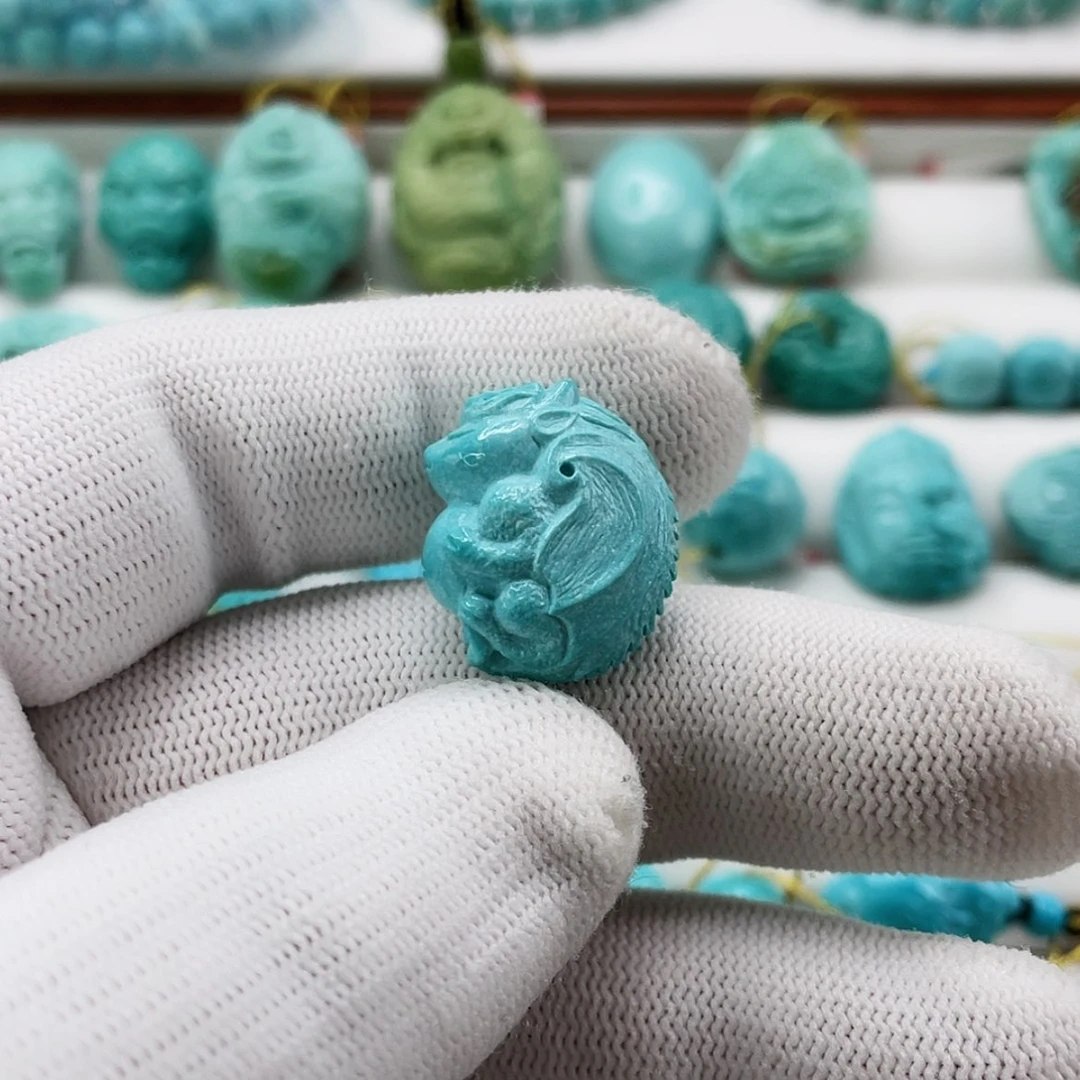 【闪购商品】绿松石车挂未镶嵌