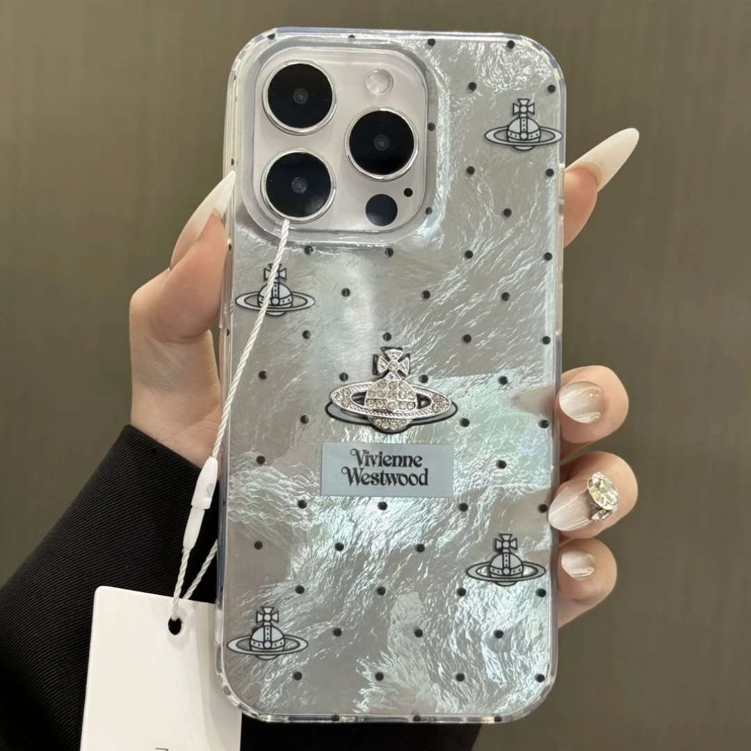 ins冰川纹立体星球适用iphone16手机壳苹果华为OPPO小米VIVO一加