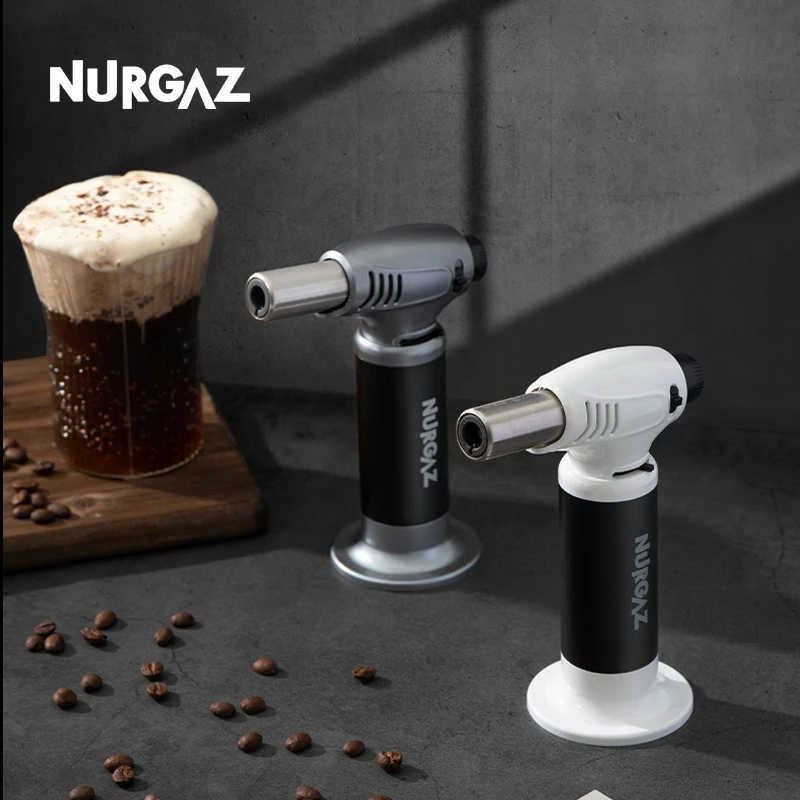 炉客NURGAZ家庭厨用寿司火焰枪家用食物小型料理烘焙烧黄金喷火枪