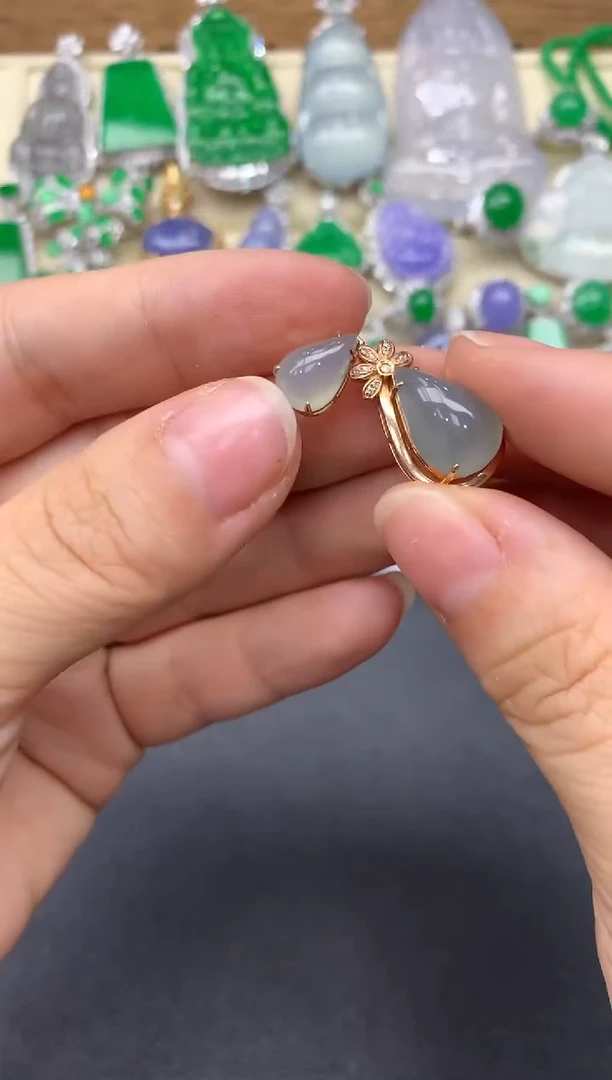 【闪购商品】翡翠颈饰18K金镶嵌184-中国好珍宝