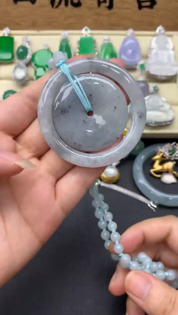【闪购商品】翡翠颈饰未镶嵌133-多人 吊坠 项链