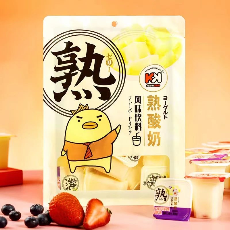 【超友味旗舰店】熟酸奶果冻风味饮料什锦代餐奶昔儿童休闲解馋零食