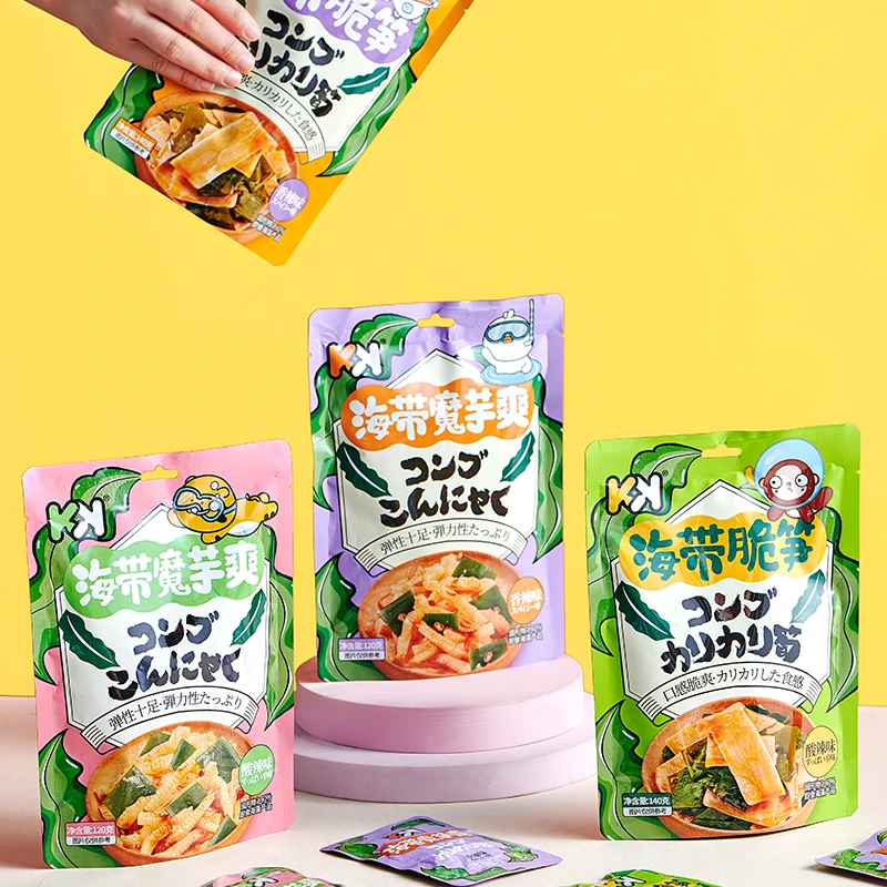 【可乐新粉专享】超友味海带脆笋海带结笋片香辣魔芋爽办公休闲零食