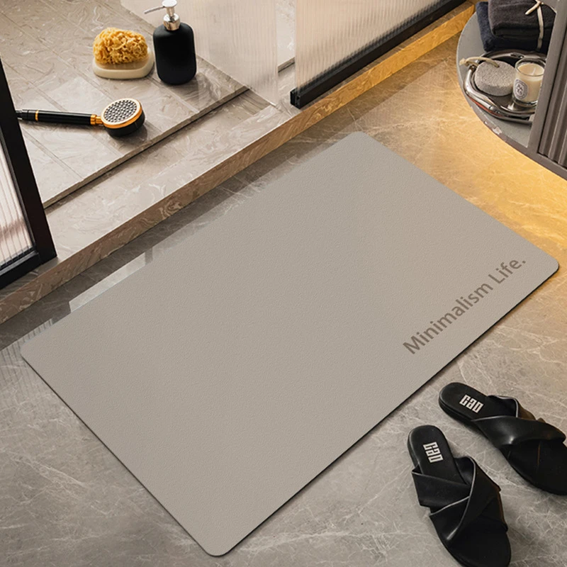 浴室洗手间地垫卫生间硅藻泥垫子防滑脚垫吸水速干耐脏地垫