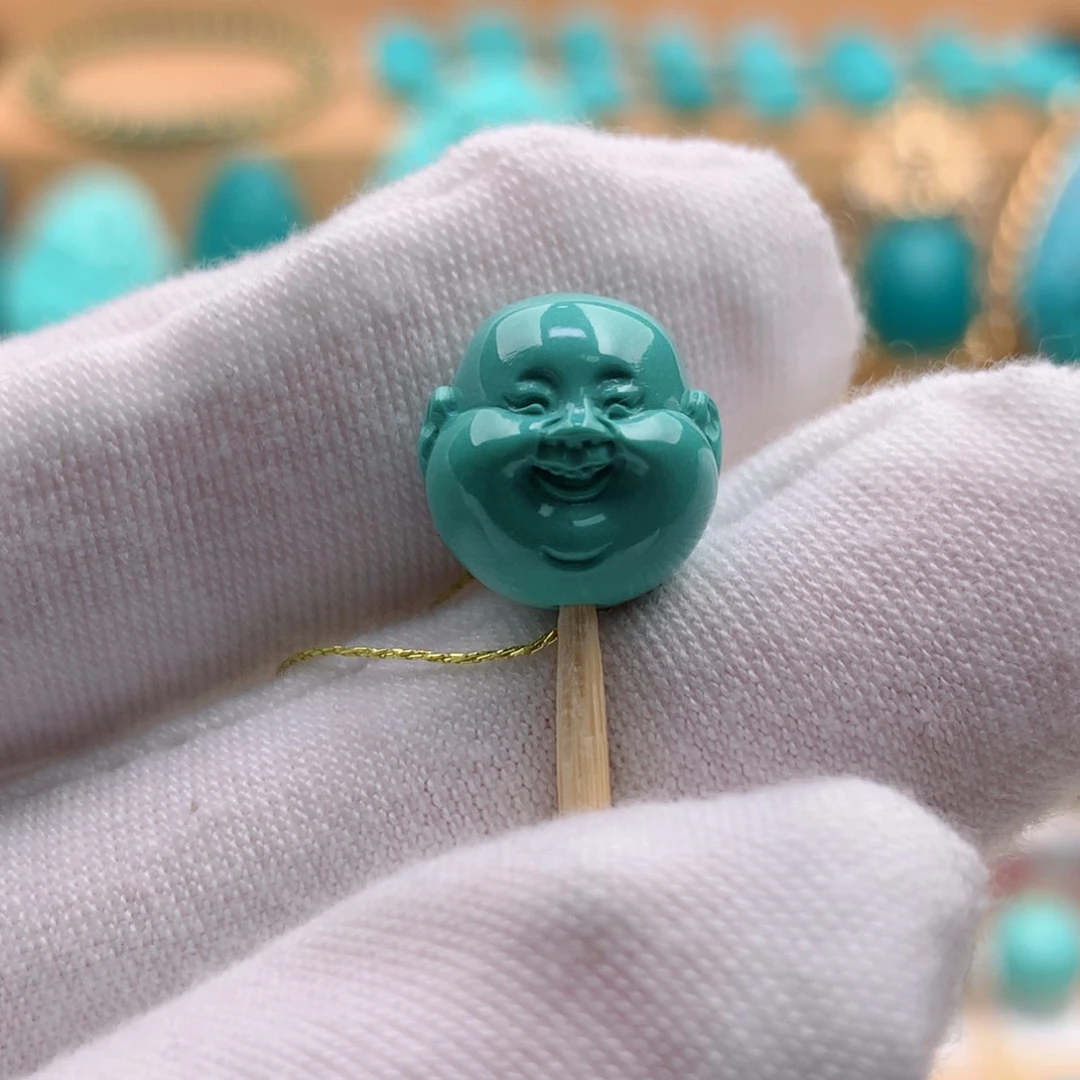 绿松石珠宝奇石未镶嵌