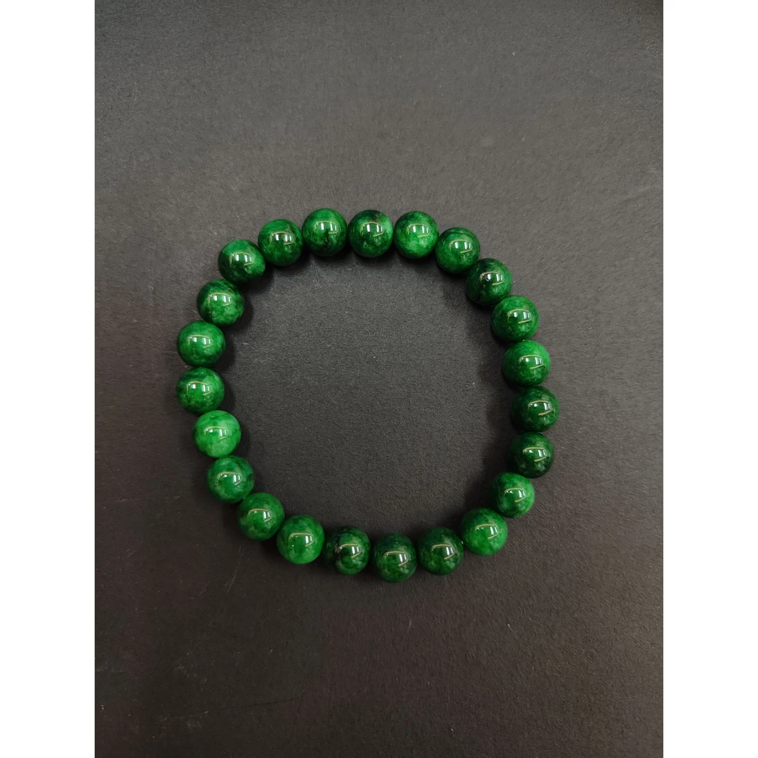 翡翠干青手串8m(多样性单个发货）