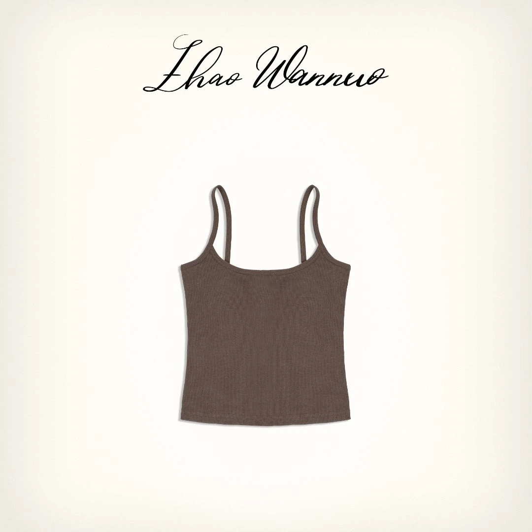 ZHAO WANNUO  |  “极致慵懒”基础款三色吊带背心NYA2B0266
