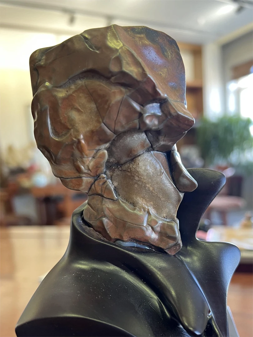 阿拉善戈壁奇石 原石盆景石摆件 景观石观赏石手把件