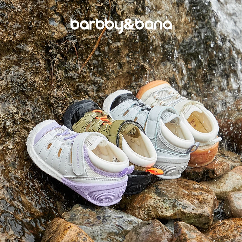 【舒适圈-拓步】芭比班纳宝宝凉鞋婴儿学步鞋夏季时尚软底学步鞋