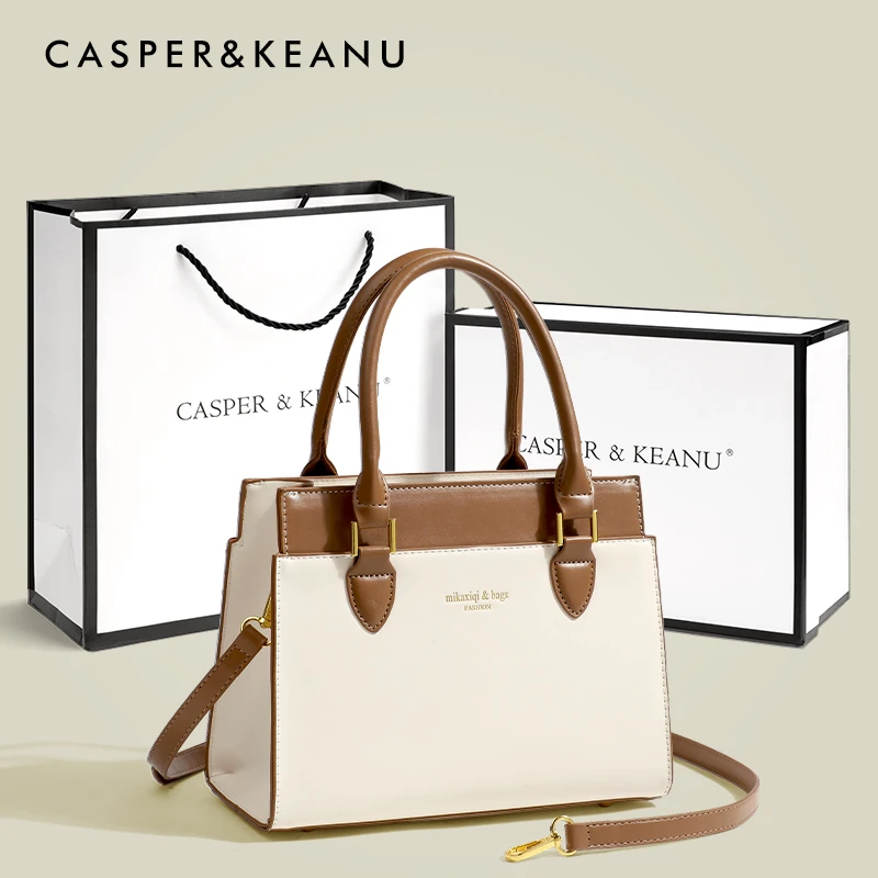 时尚休闲多隔层托特包女2025新款春夏高级感大容量包包通勤斜挎包