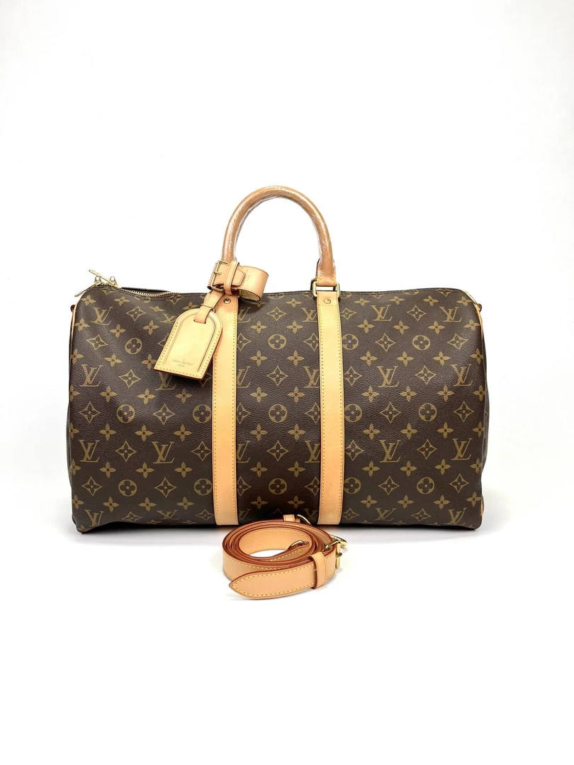 99新 LouisVuitton/路易威登 维舒LVKeepall45肩带款99新17386053