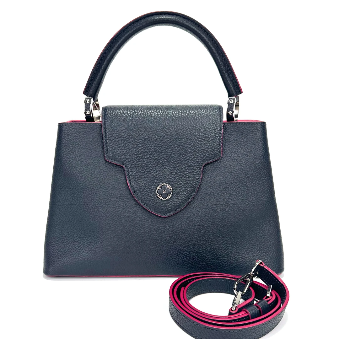 99新  维舒/LV Capucines中号手袋/闲置/公价42500/34840161