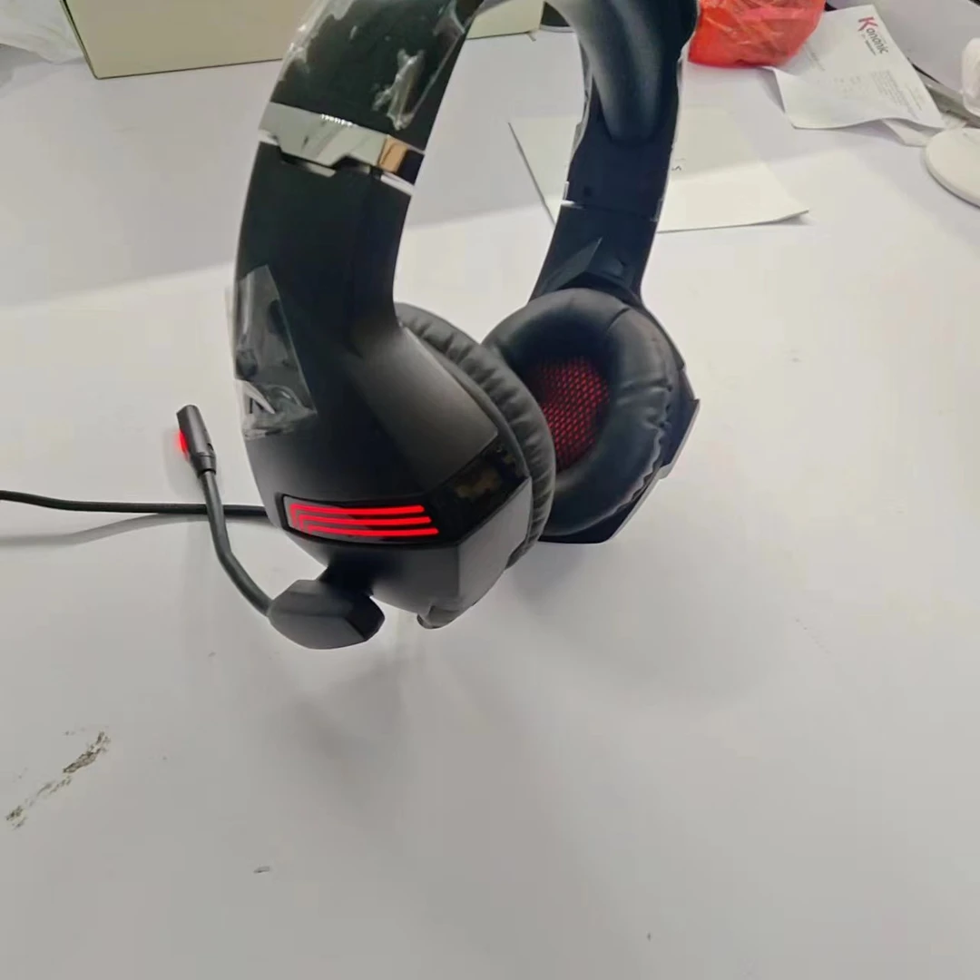 准新品  7.1声道带麦可伸缩耳机头戴式游戏专用耳机