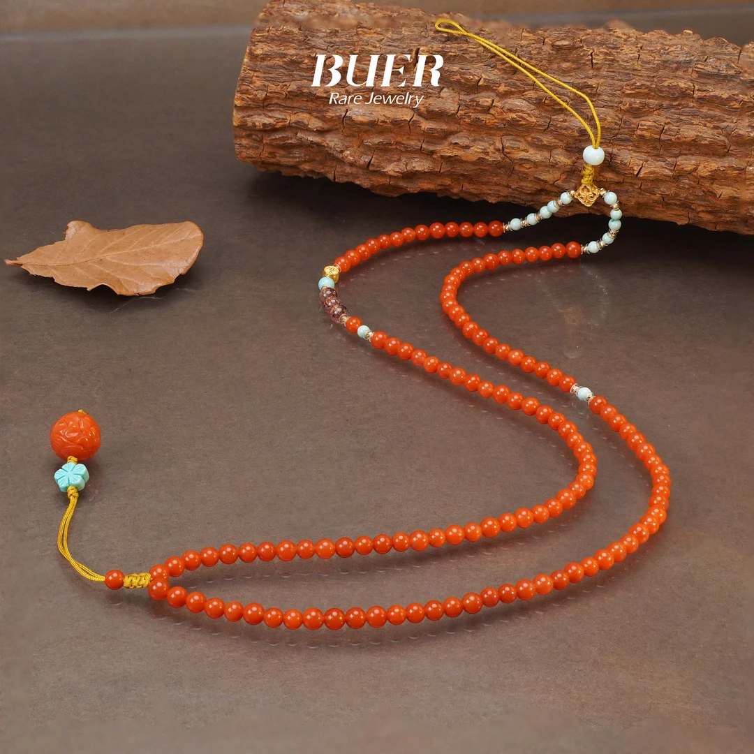 【不二】南红18K金DIY万能链