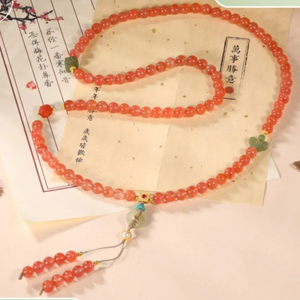 【不二】南红DIY项链