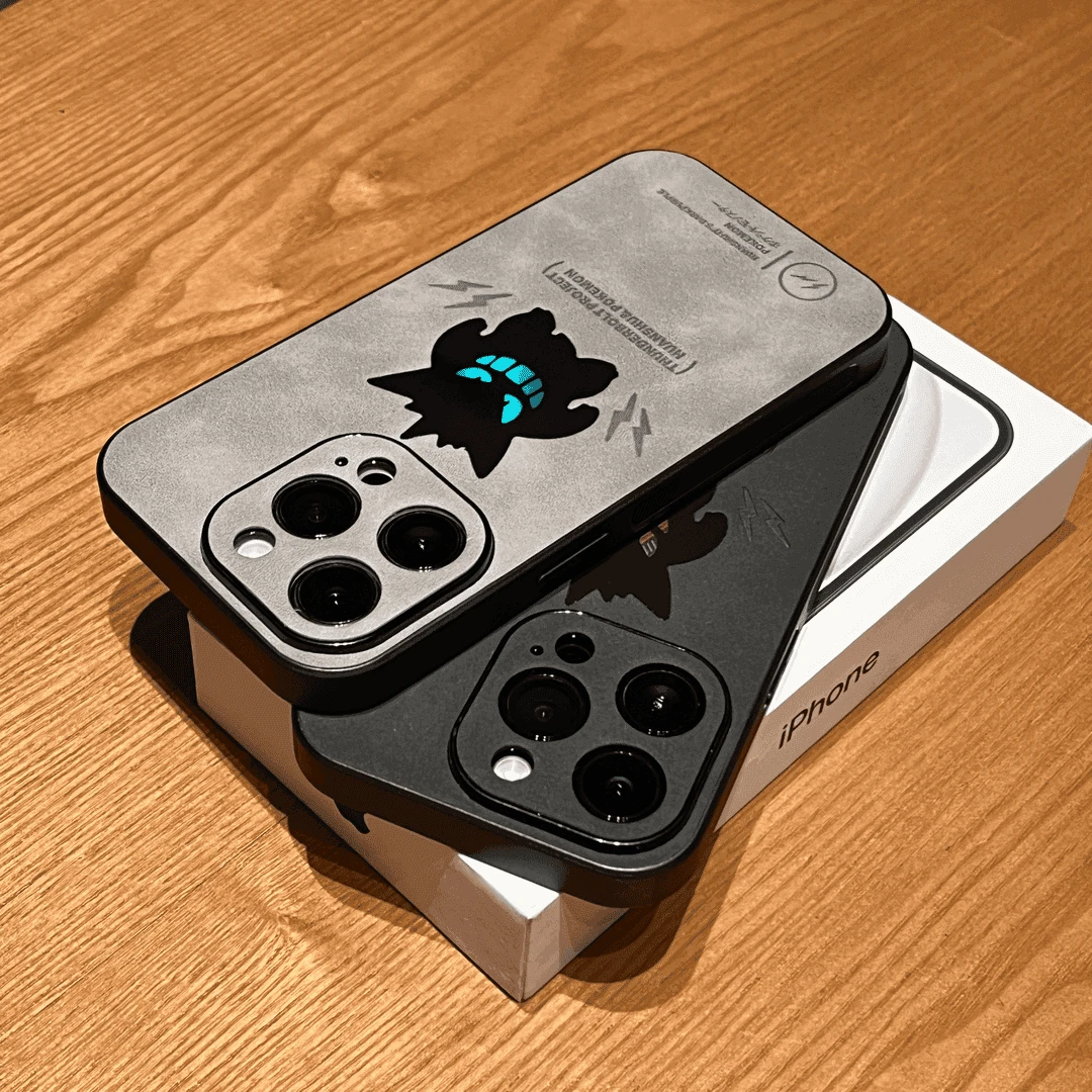 炫酷镭射耿鬼适用iPhone15手机壳14promax苹果13耐脏12软11