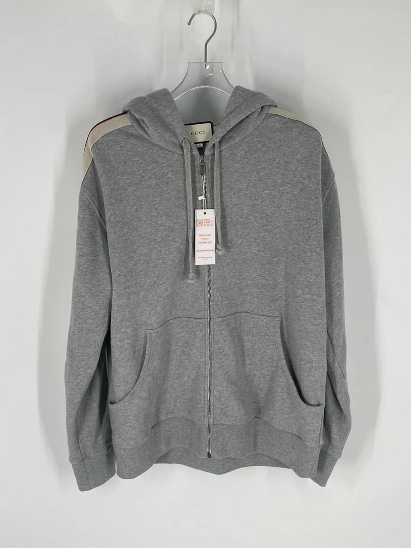 古驰/Gucci 织带灰色外套02161/XXL码/99新