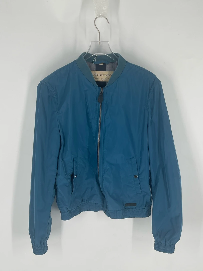 博柏利/Burberry 蓝色冲锋衣夹克02162/L码/99新