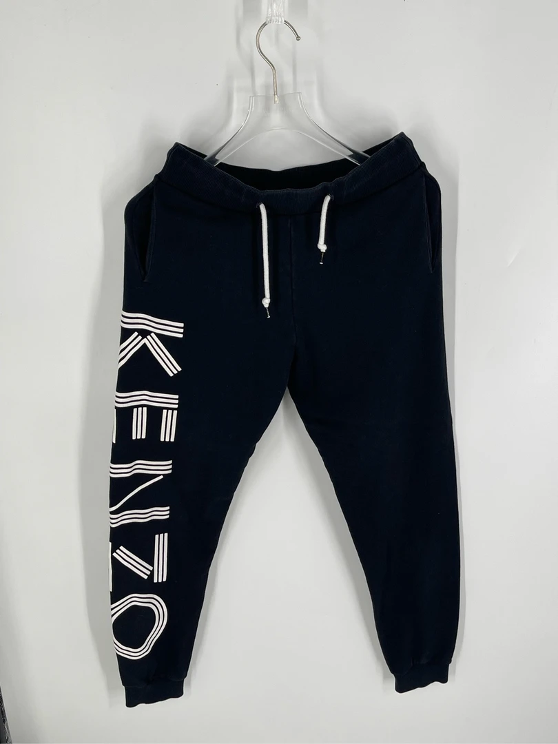 高田贤三/Kenzo 黑色休闲运动裤02023/S码/95新