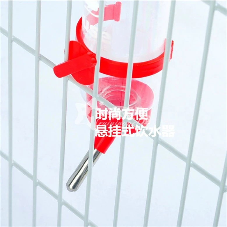 小宠物兔子饮水器金丝熊荷兰猪仓鼠龙猫水壶双滚珠防漏喝水器用品