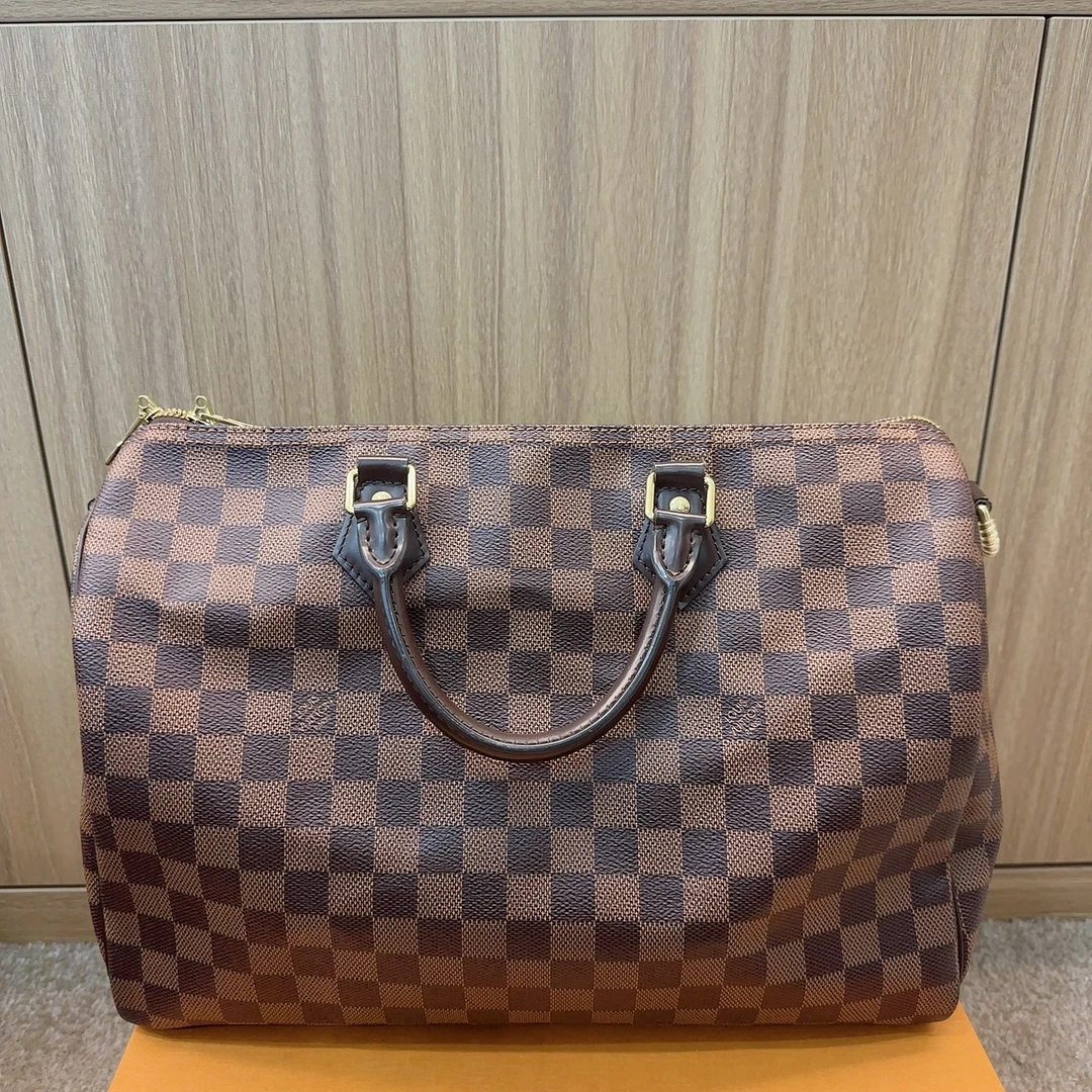 95新 LouisVuitton/路易威登 LV/棋盘格sp35肩带款/jm