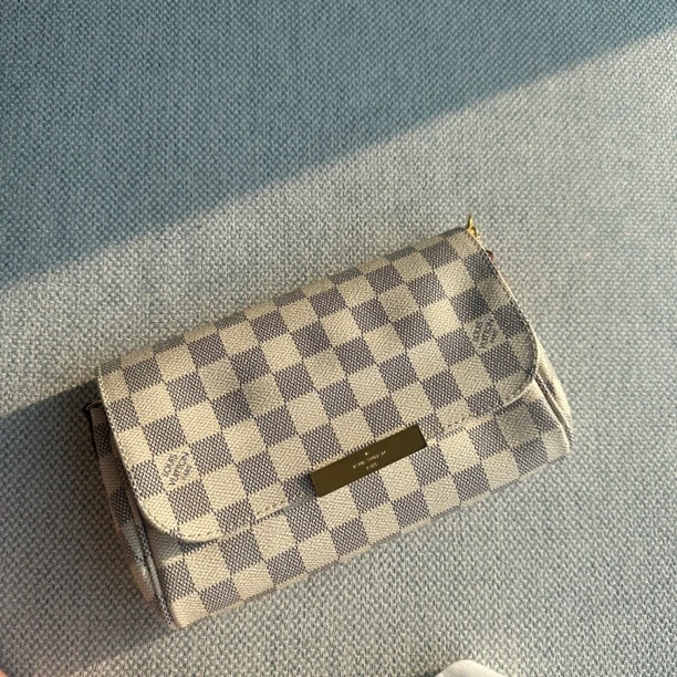 95新 LouisVuitton/路易威登 LV/白棋盘格小号挚爱/送中检2247
