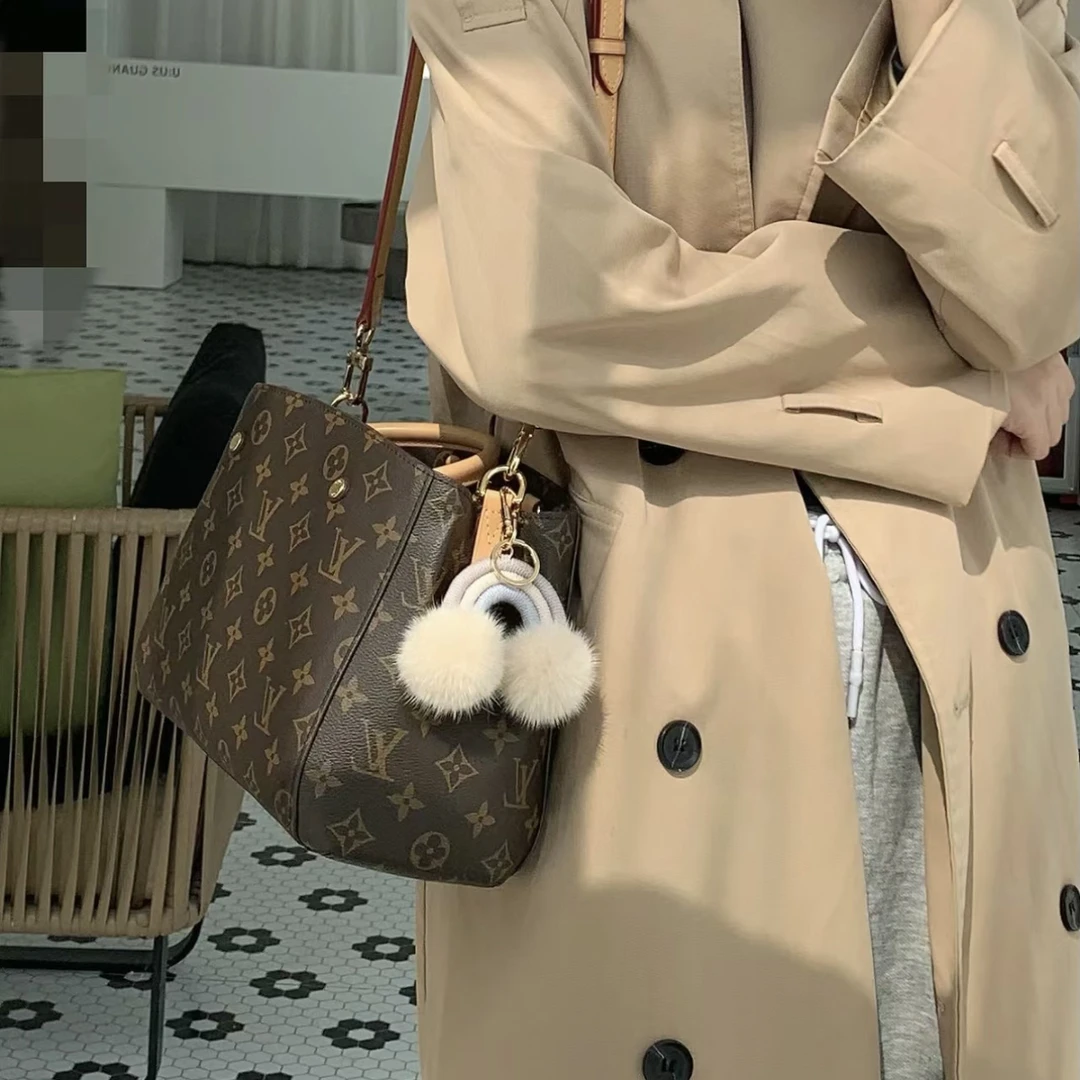 95新 LouisVuitton/路易威登 LV/蒙田bb单肩手提包/jm235送中检