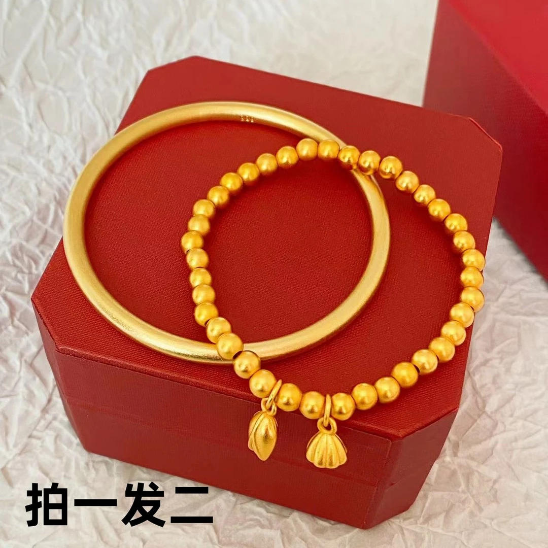 铜合金手镯 古法手镯4N传承手镯20g左右 手镯+手链【拍一发二】