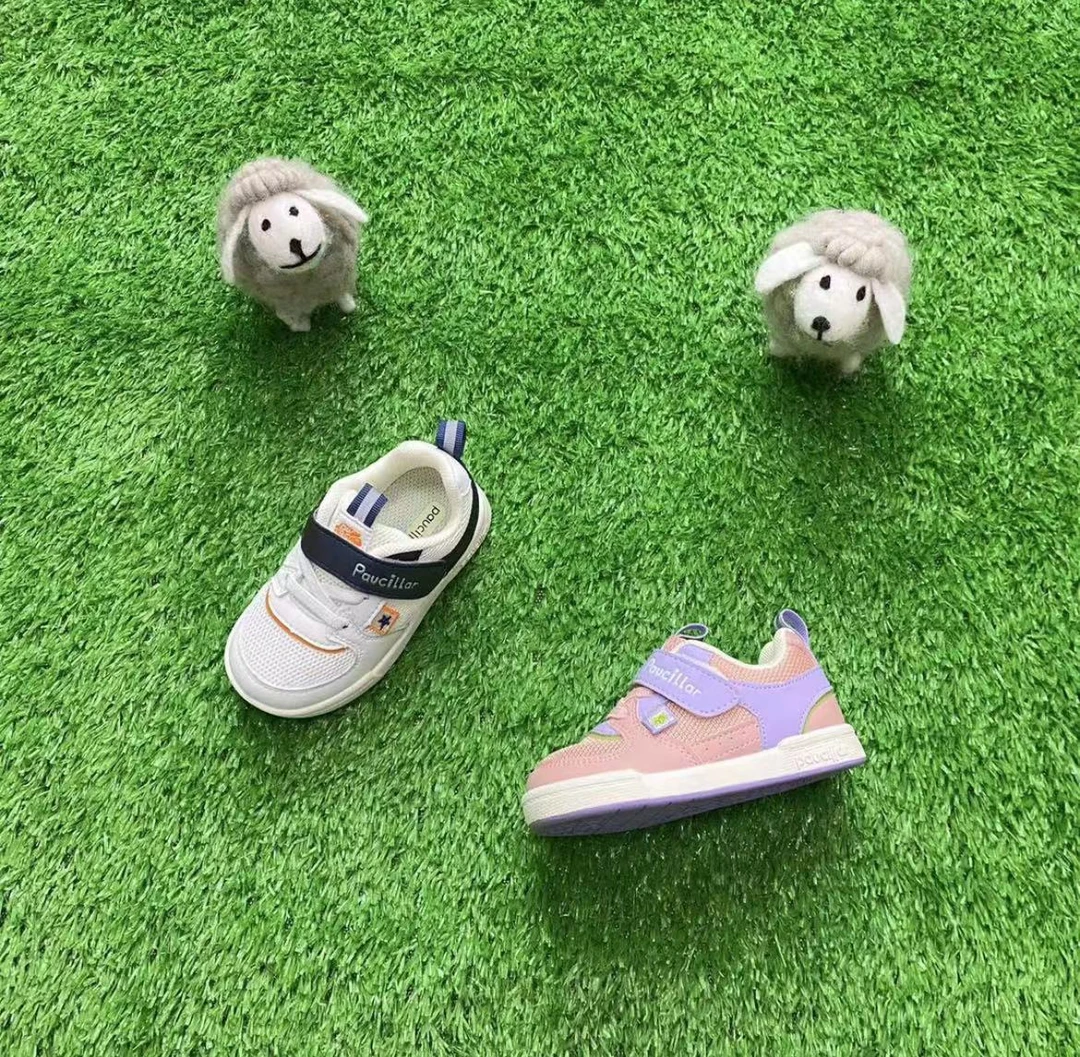 【春夏双网】2447/普西拉/时尚健康机能透气软底健康减震机能学步鞋