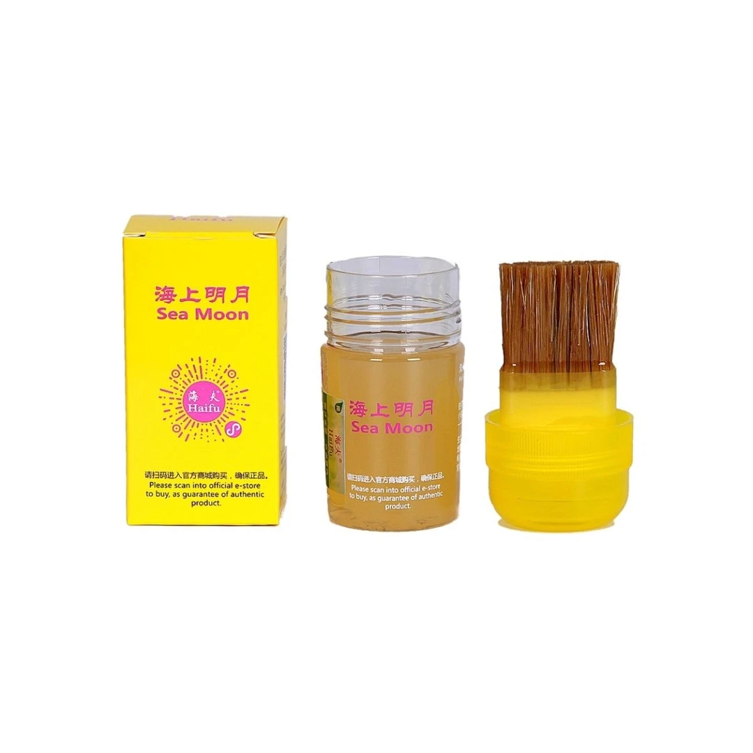 海夫代理海上明月无机打底油60ml专业乒乓球运动员胶皮海夫膨胀油