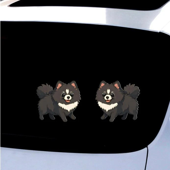 车贴划痕遮挡遮盖创意狗个性车身防水电动搞笑防刮蹭汽车贴纸