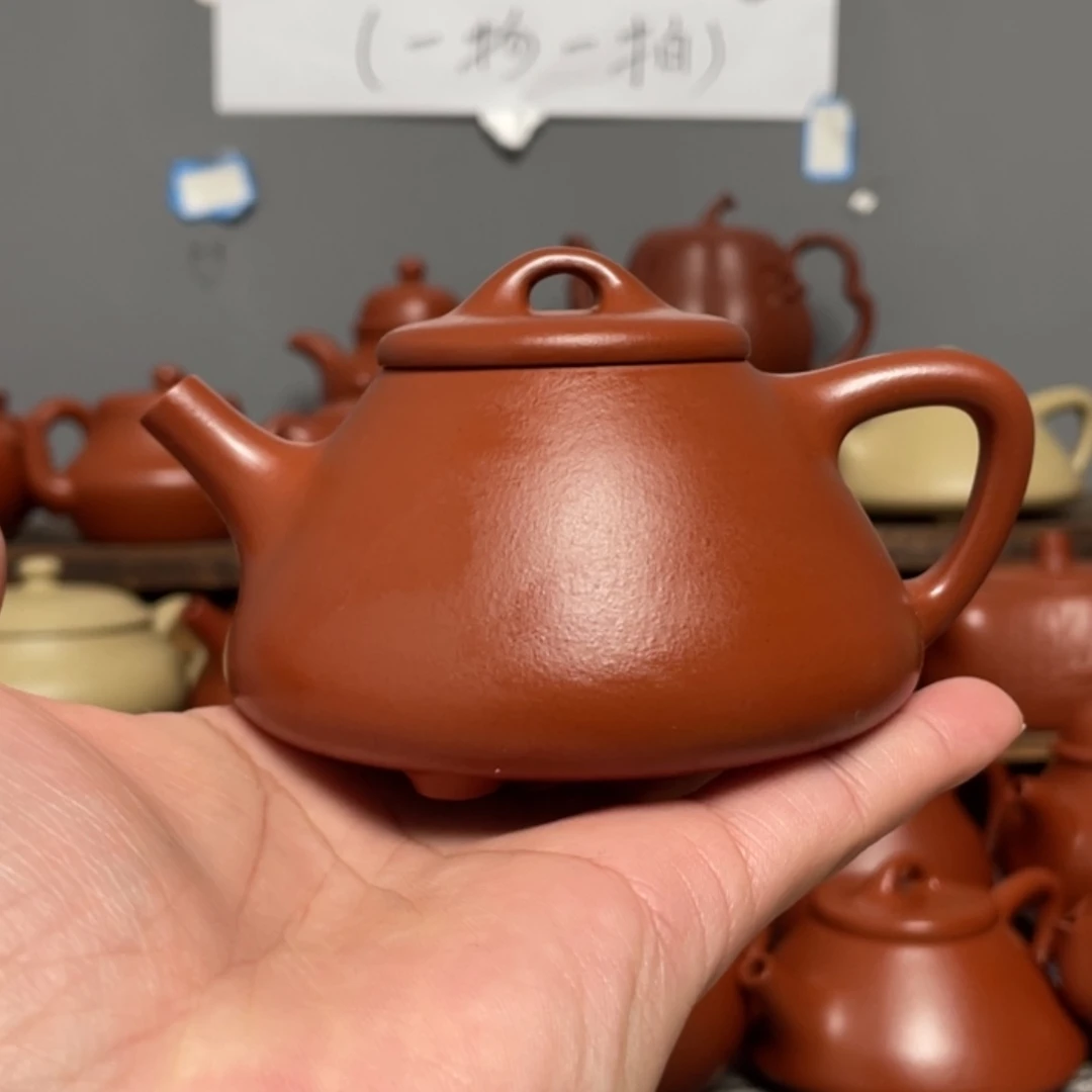 【闪购商品】紫砂茶壶石瓢175容量