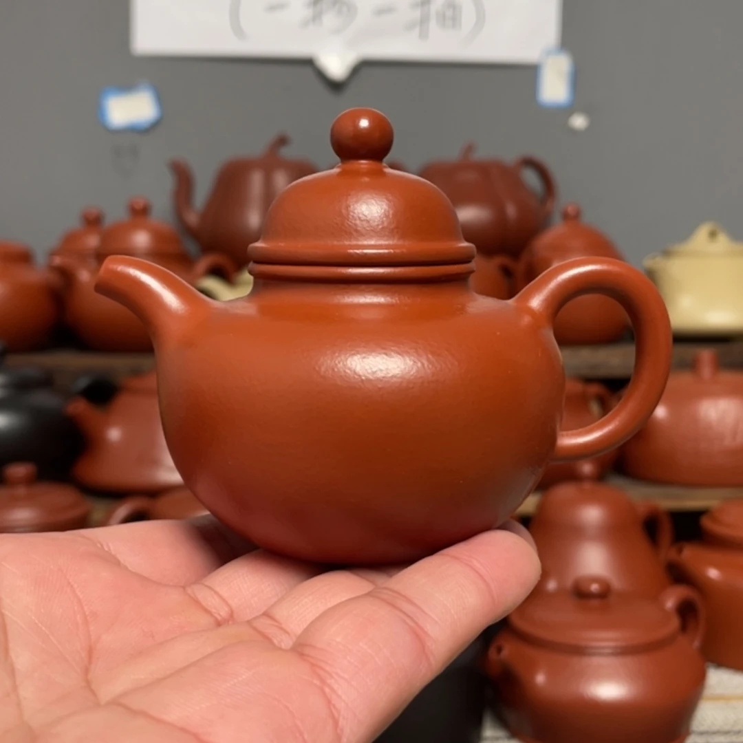 【闪购商品】紫砂茶壶掇球125容量